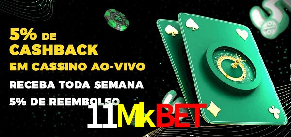 Promoções do cassino ao Vivo 11Mkbet